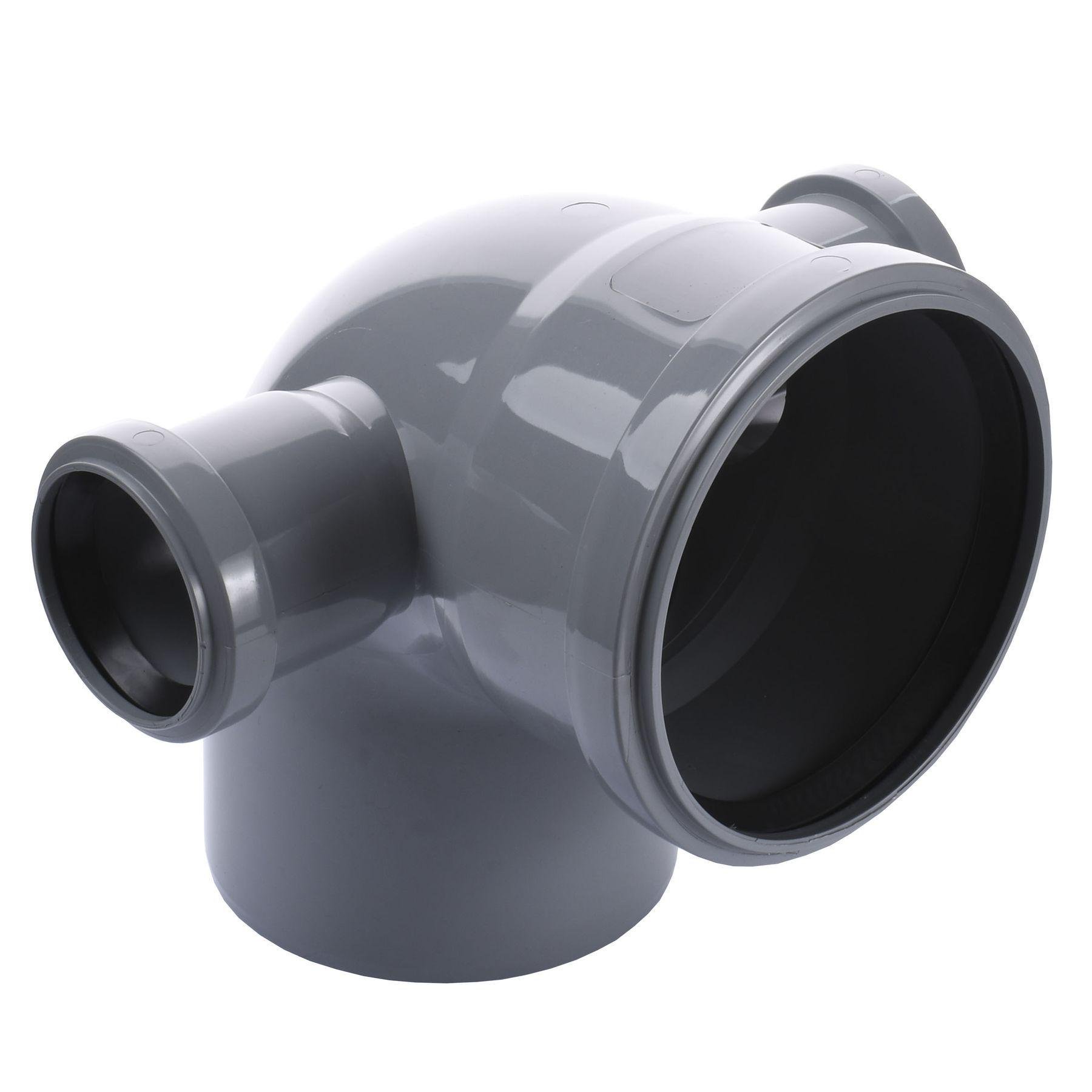 Колено VSplast 110х50 90° левое/правое (000018615)