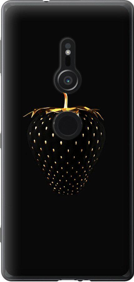 Чехол на Sony Xperia XZ2 H8266 Черная клубника (3585u-1378-42517)