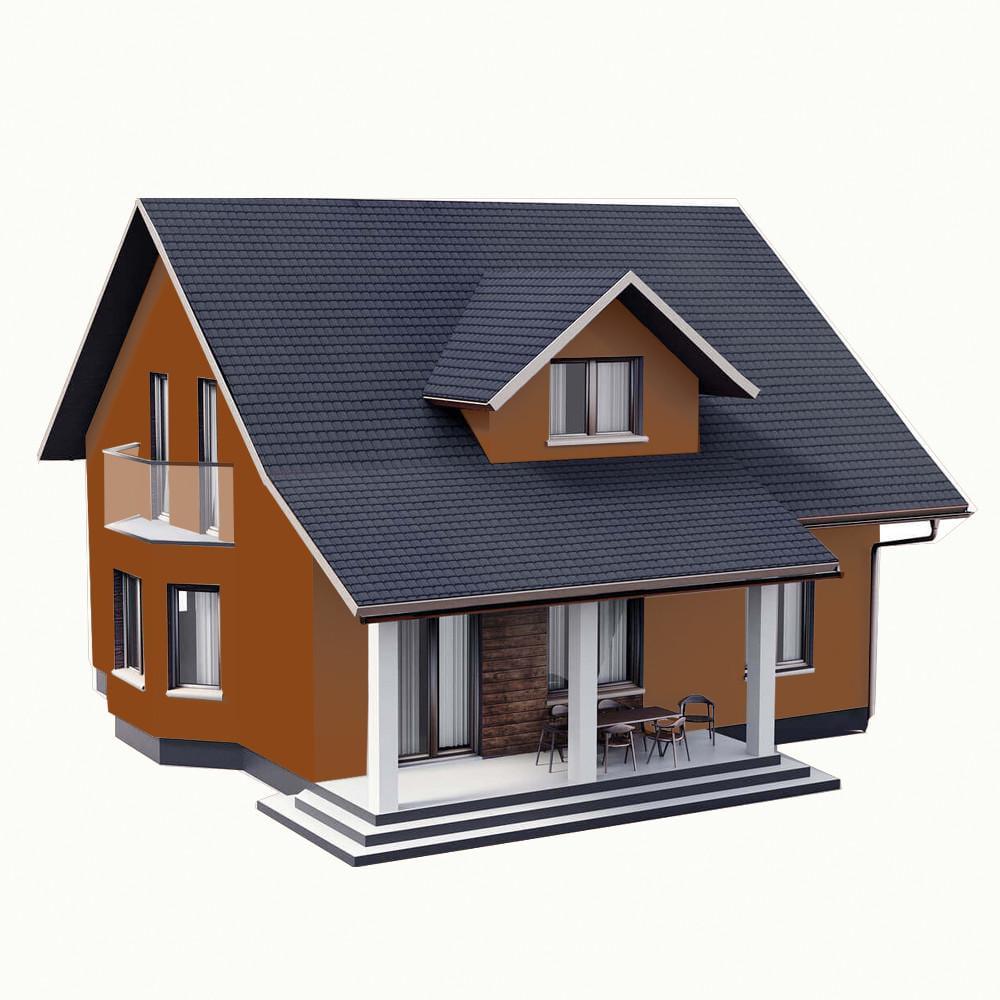 Краска фасадная силиконовая SkyLine Силиконфасад 3 л 5040-Y50R C Ганирес (2596460606) - фото 5