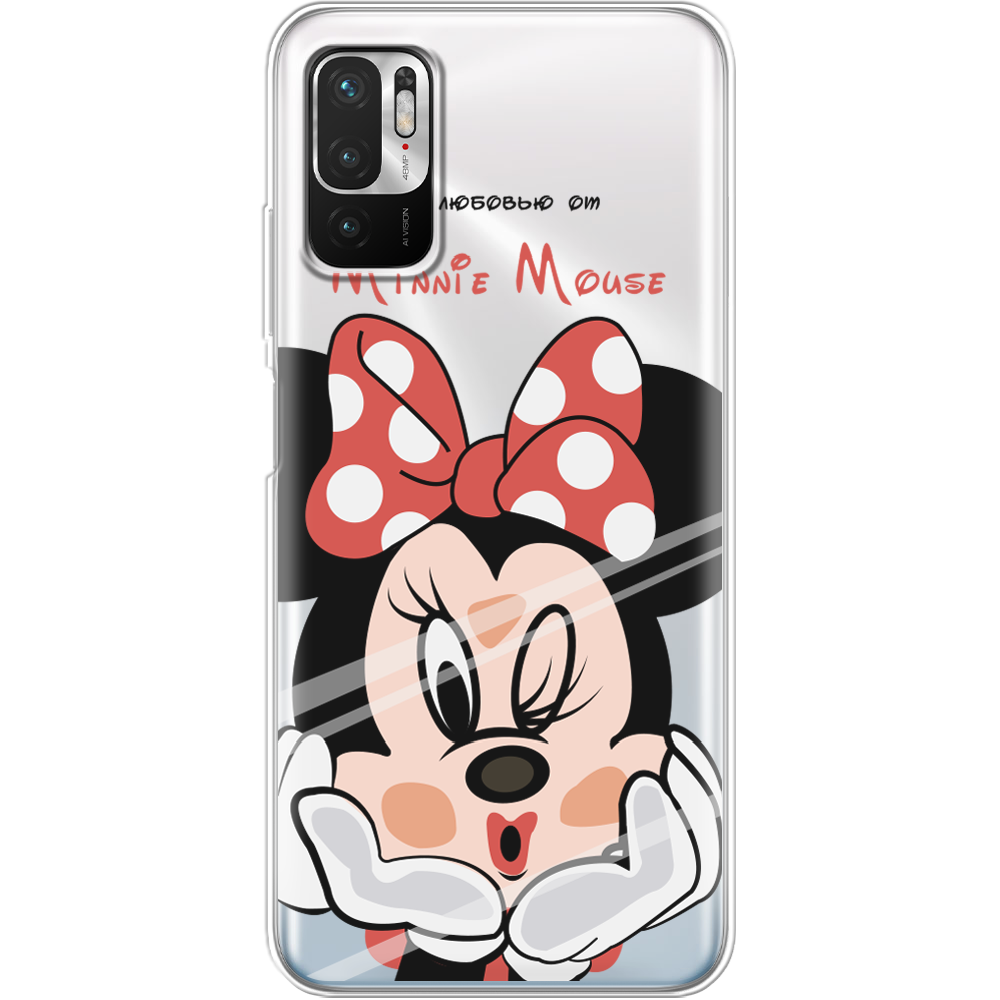 Чехол Boxface Xiaomi Redmi Note 10 5G Lady M Прозрачный силикон (42639-cc59-42474)