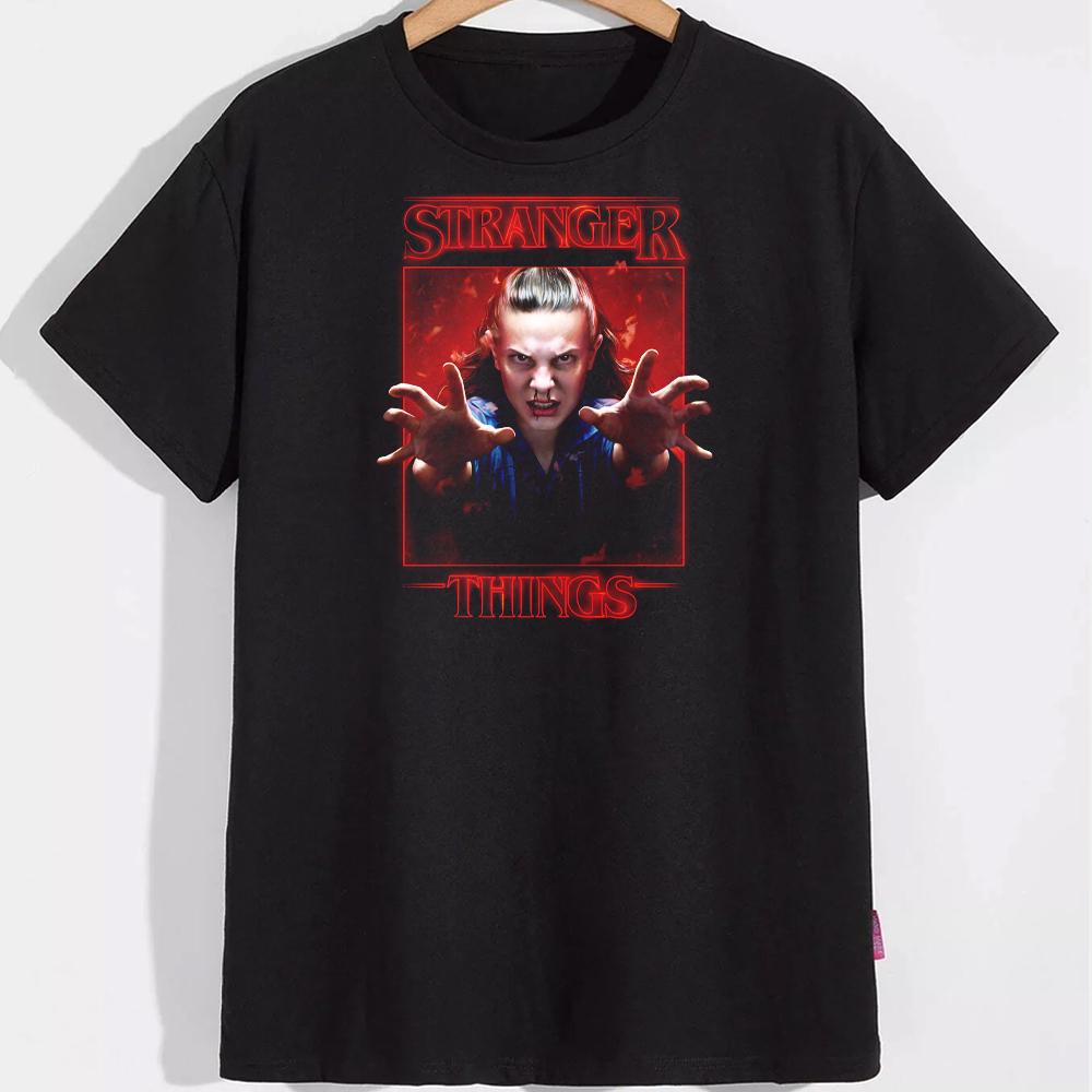 Футболка мужская StRanger things M Черный (26961940)