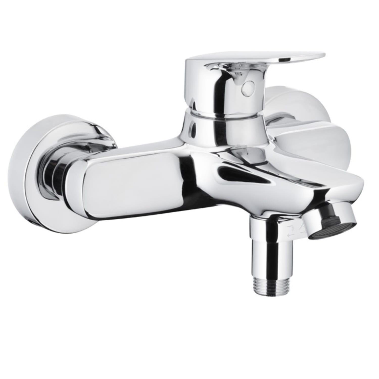 Смеситель для ванны KFA Armatura Abasha настенный Хром глянцевый (5234-010-00)