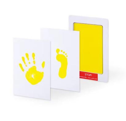 Набор для создания отпечатков детских ручек и ножек Желтый (20296) - фото 2 Набор для создания отпечатков детских ручек и ножек Желтый (20296) - фото 2