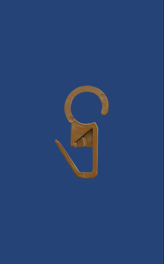 Крючок Mardom пластиковый 10 шт. Шоколадный - фото 3