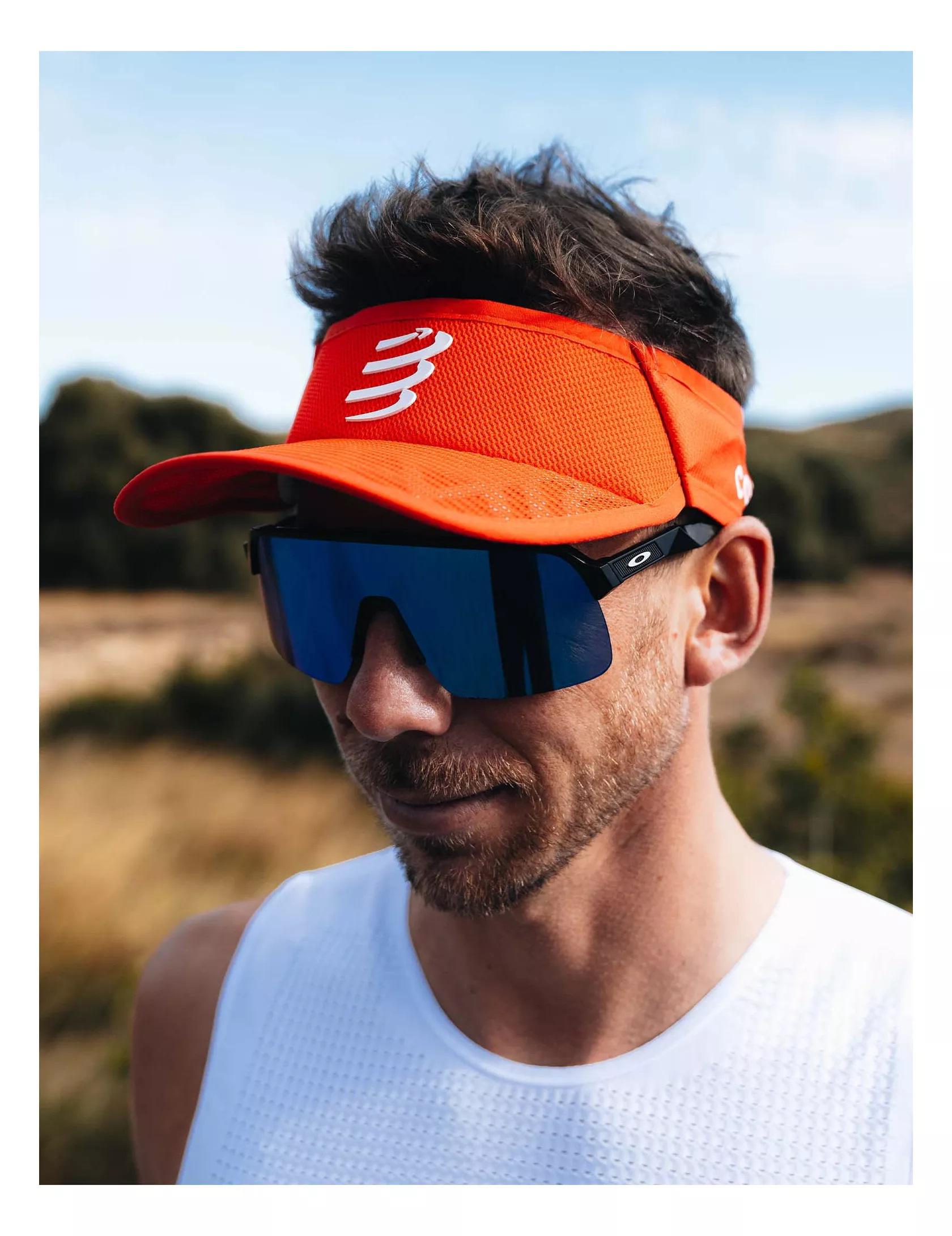 Козирок для бігу Compressport Spiderweb Visor Ultralight Red - фото 3