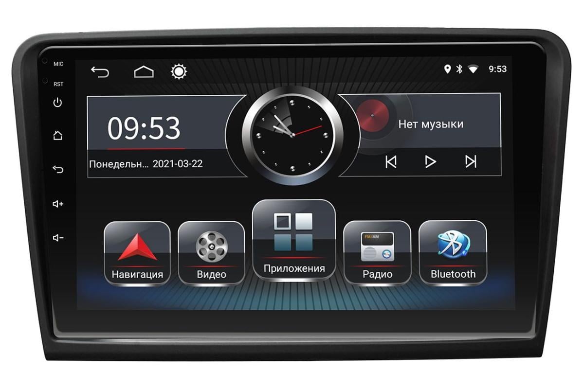 Штатная автомагнитола Incar PGA2-1072 Skoda SuperB 2008-2014