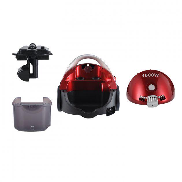 Пилосос Vilgrand VVC1845 аквафільтр Червоний - фото 7 Пилосос Vilgrand VVC1845 аквафільтр Червоний - фото 7