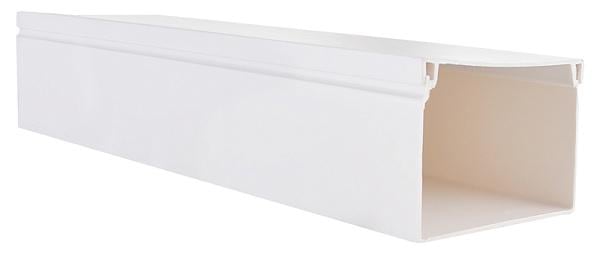 Кабель-канал АСКО 40x40 мм 99 см ПВХ магистральный Белый (A0070010007)