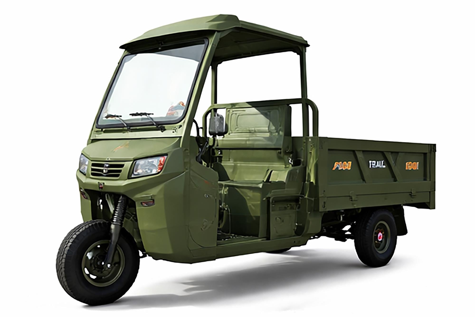 Электроскутер трехколесный Ferma Trail 1500 Хаки