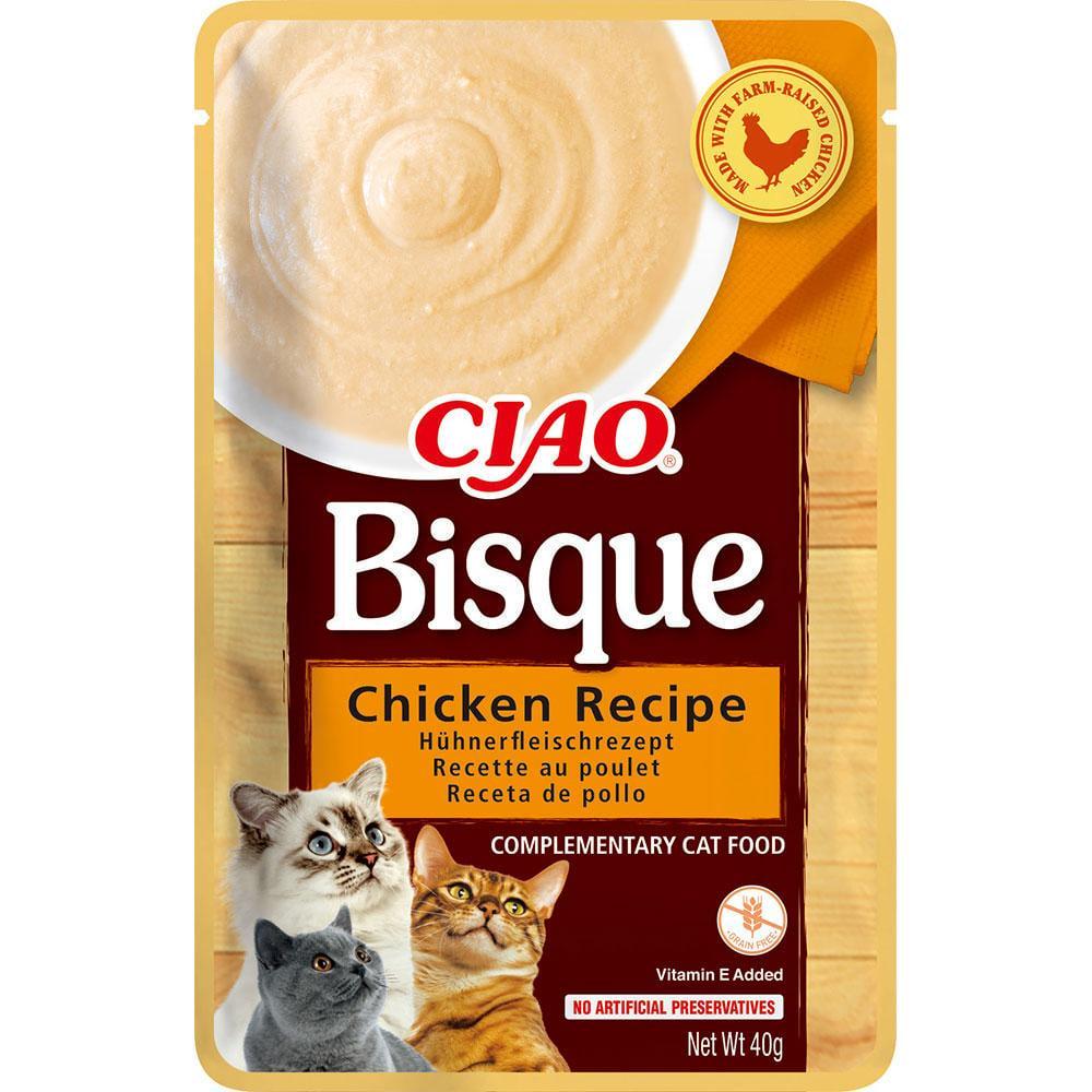 Корм влажный для кошек Inaba CIAO Bisque пюре из курицы 40 г (1928451201)