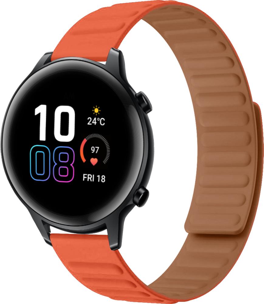 Ремешок Magneter для Honor Magic Watch 2 42 мм Orange (26631-2C)