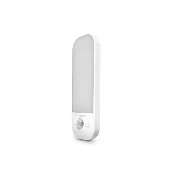 Світильник акумуляторний Videx з датчиком руху (VL-NL014W-S)