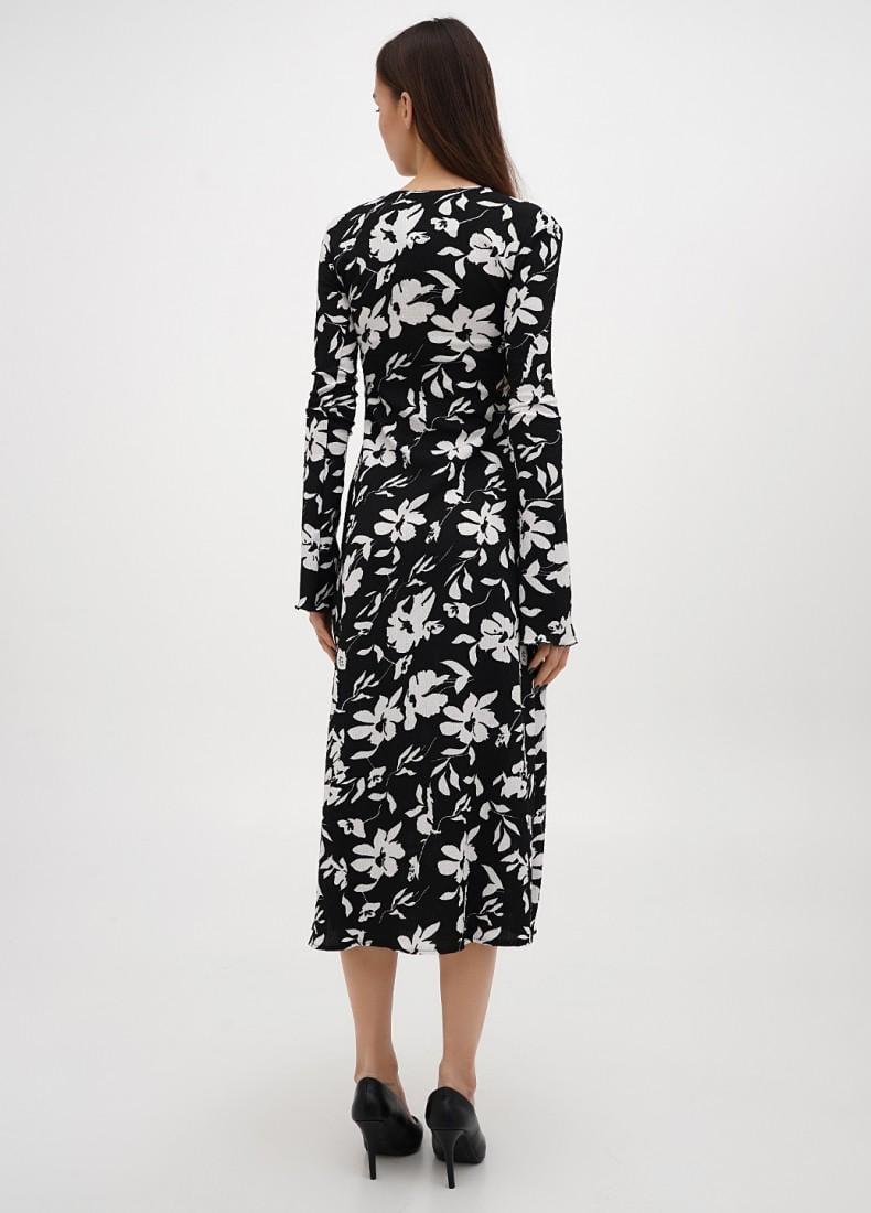 Сукня жіноча р. 42 Біло-чорний (275880-42) - фото 2