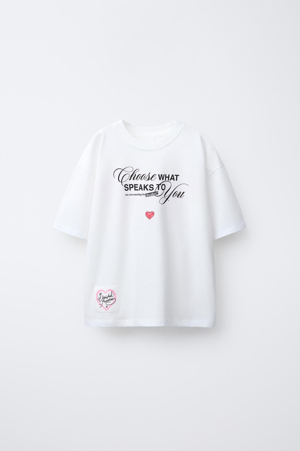 Футболка для девочки Zara 164 см Белый (5643707712)