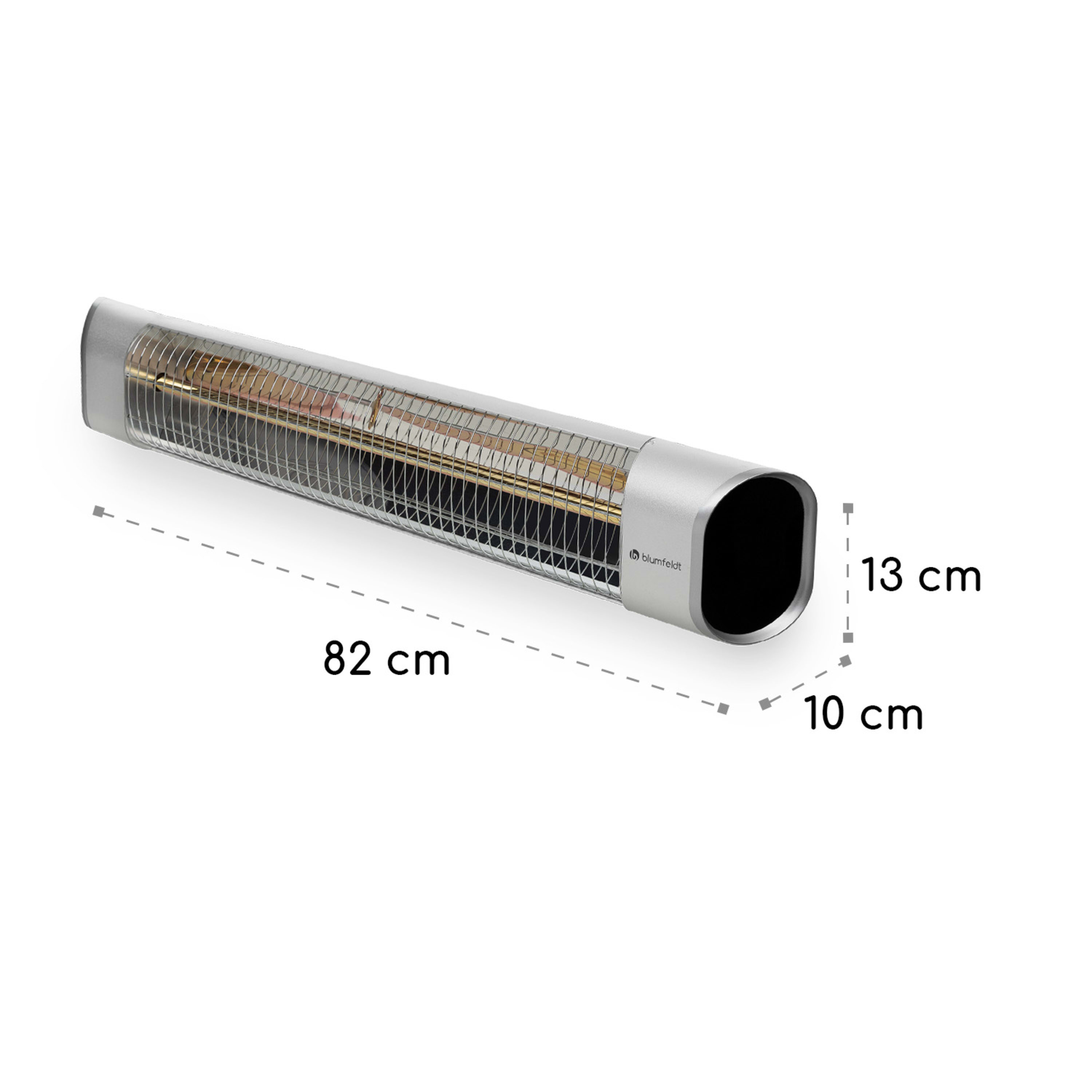 Обігрівач інфрачервоний Blumfeldt Dark Wave IP65 2000 Вт (10033810) - фото 9 Обігрівач інфрачервоний Blumfeldt Dark Wave IP65 2000 Вт (10033810) - фото 9