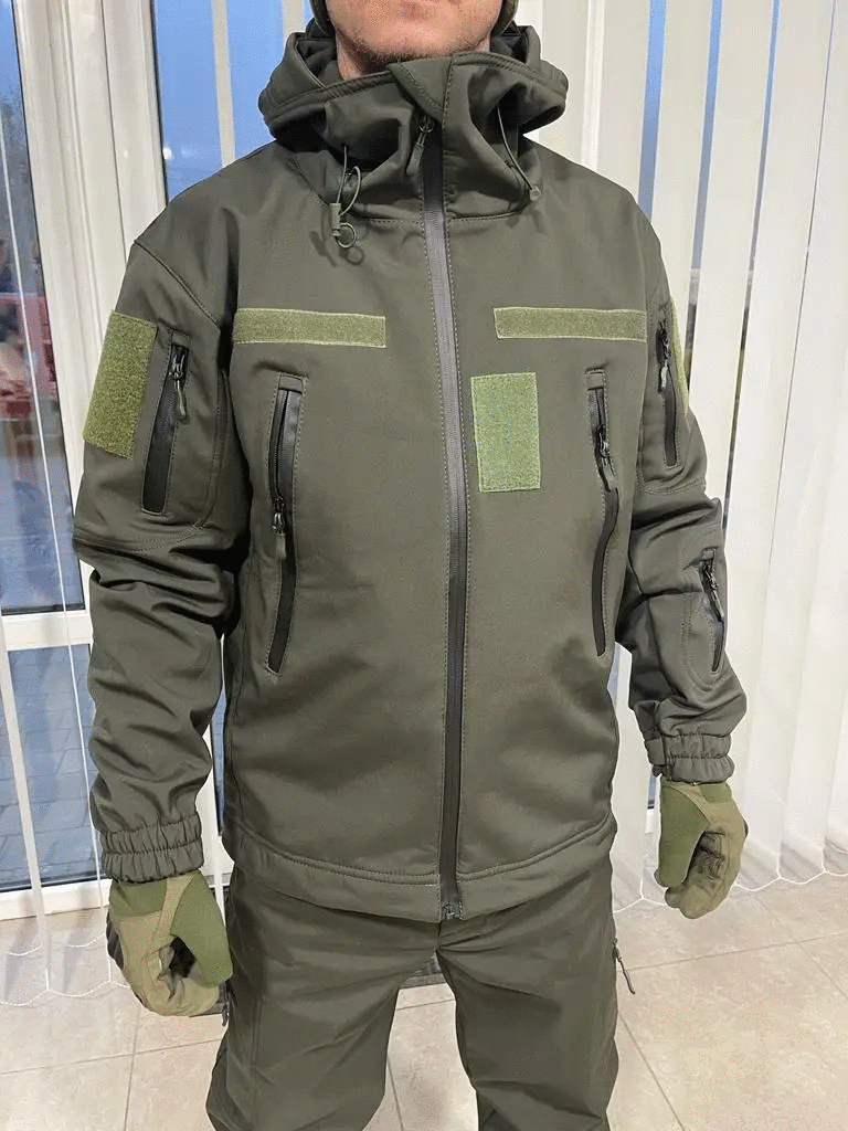 Куртка Kiborg Soft Shell M Хакі/Олива (s679)