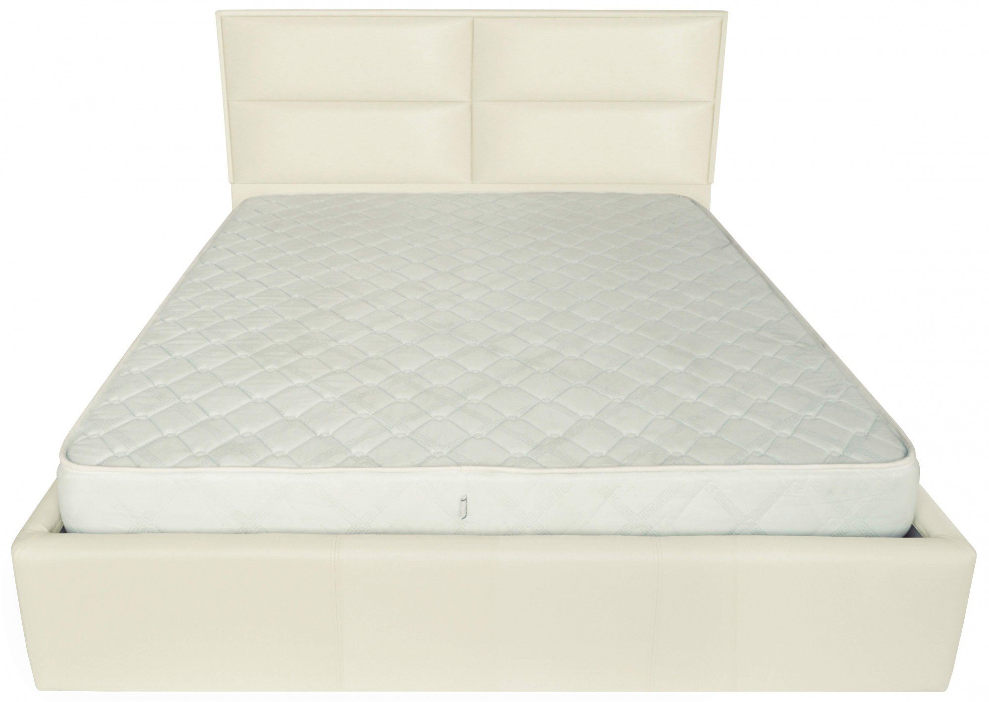 Кровать двуспальная Richman Шеффилд Флай 2200 A1 с подъемным механизмом и нишей для белья 180х200 см Белый (rich01390)