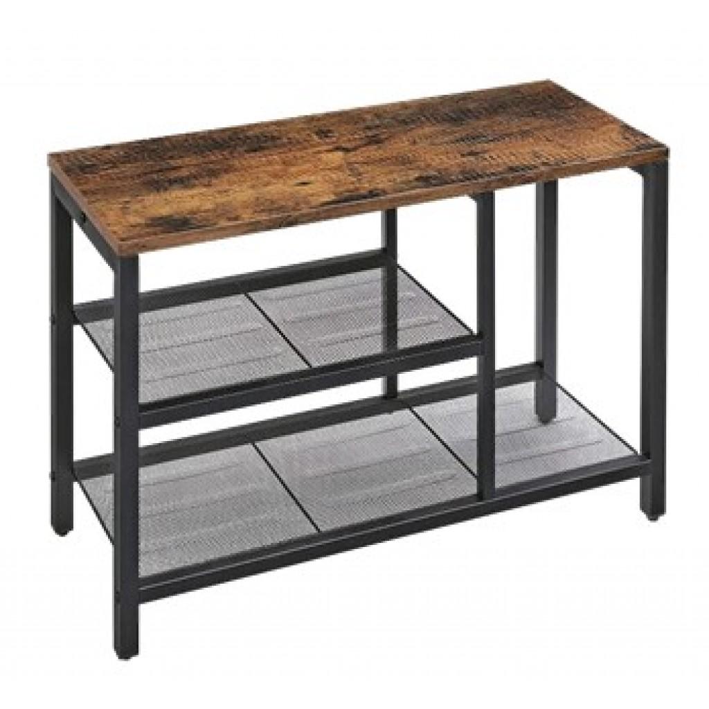 Стелаж етажерка полиця для взуття лофт Bonro 124 (4280003412)