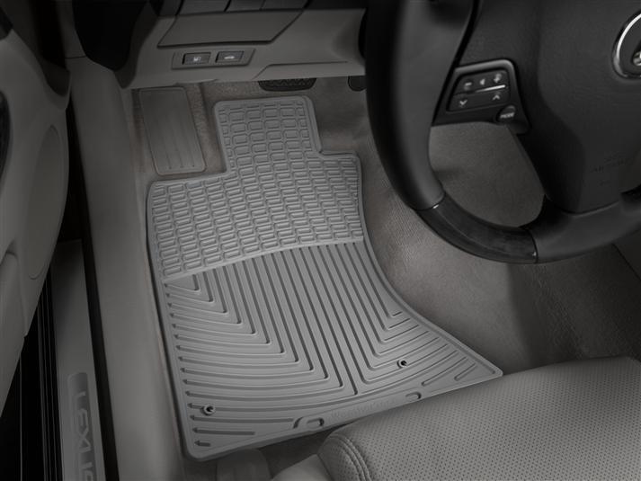 Коврики автомобильные передние резиновые WeatherTech W79GR Lexus GS 300/GS 350/GS430/GS450H/GS450h 2006-2012 Серый (121146221)