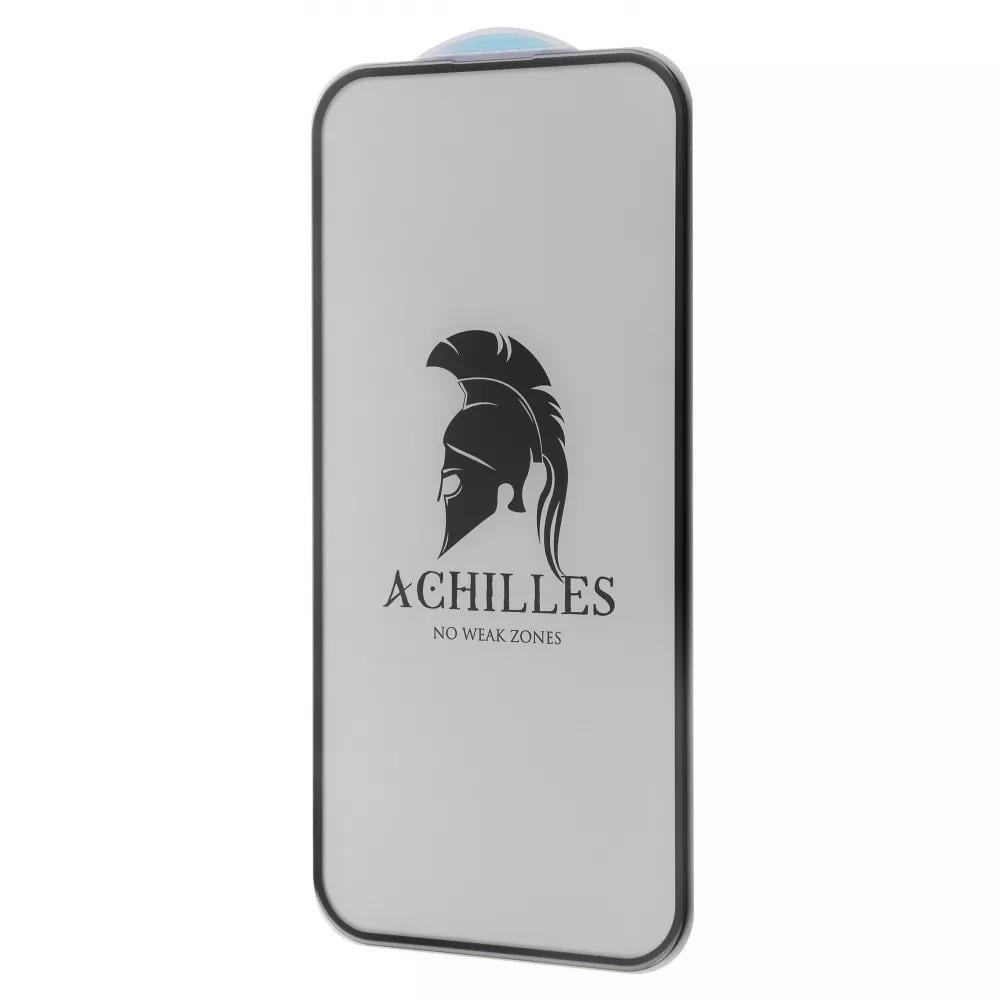 Защитное стекло Achilles Full Screen 9H для телефона iPhone 15 Pro полноэкранное 3D Black