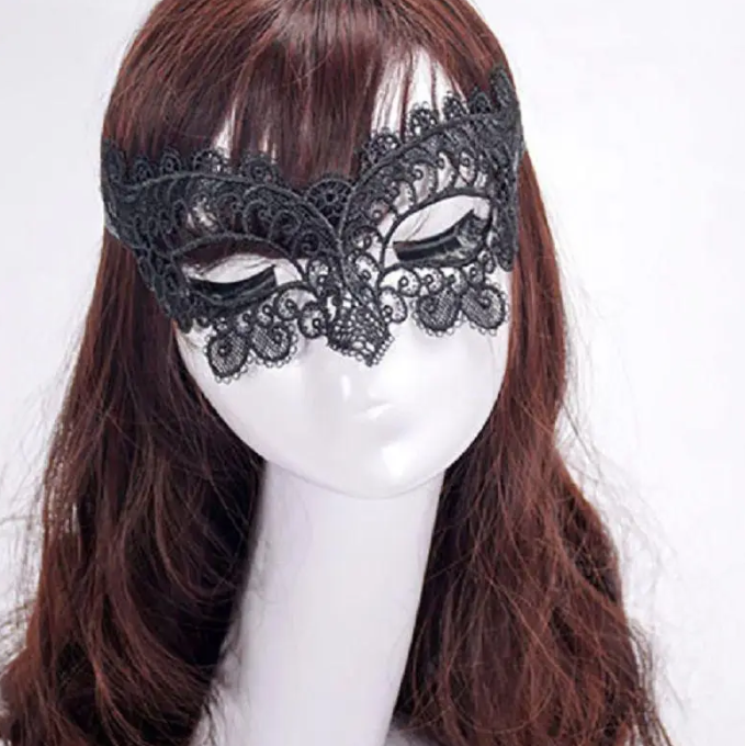 Маска карнавальна 22х7 см Чорний (18041) Маска карнавальна 22х7 см Чорний (18041)