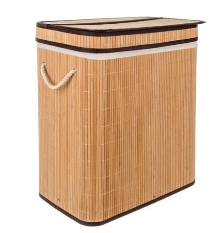 Кошик бамбуковий для сортування білизни з двома відділеннями 100 л - фото 7 Кошик бамбуковий для сортування білизни з двома відділеннями 100 л - фото 7
