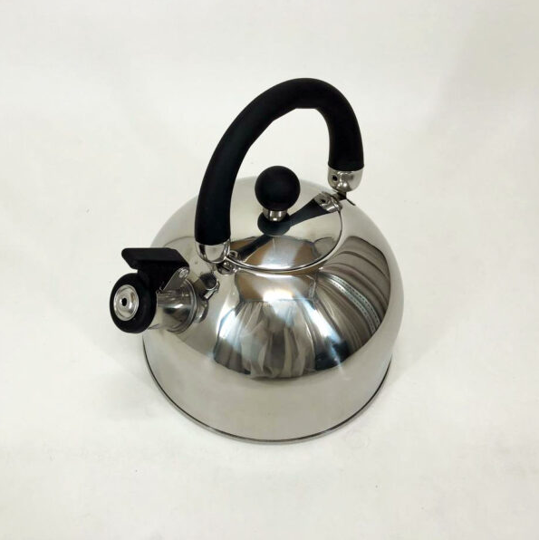 Чайник із свистком Unique UN-5302 нержавіюча сталь 2,5 л Чорний - фото 2 Чайник із свистком Unique UN-5302 нержавіюча сталь 2,5 л Чорний - фото 2