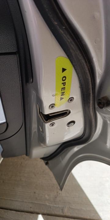 Наклейки световозвращающие на двери 4 шт. Салатовый (1823451610) - фото 4