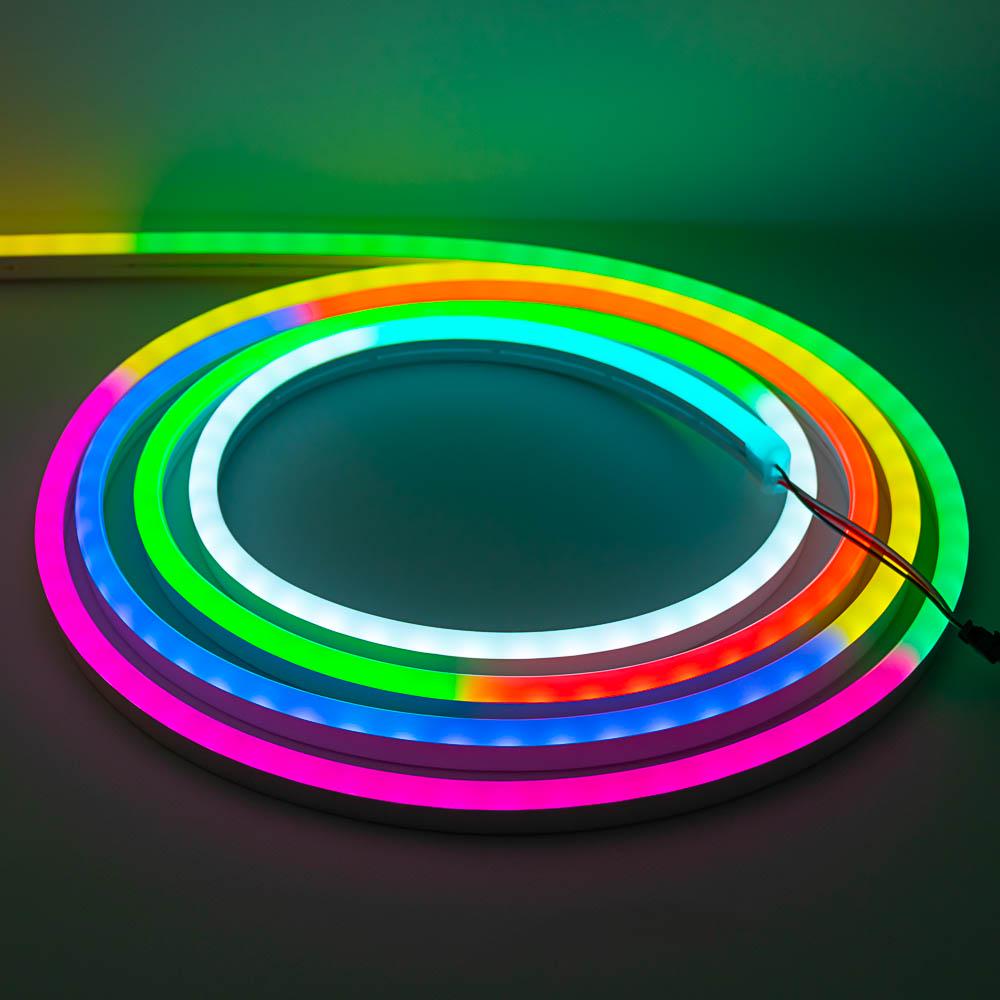 Светодиодная лента AVT Smart neon силиконовый 8x16 мм 12 V 16 W/м 5 м