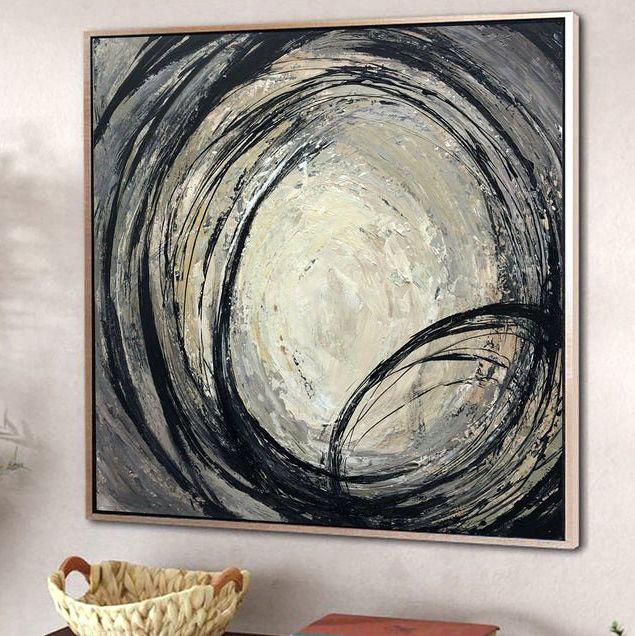 Картина на холсте ArtSale Абстракция 70х70 см abst0055