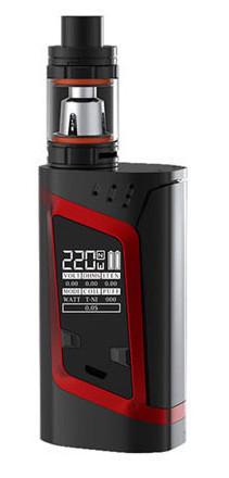 Электронная сигарета Smok Alien 220 Вт Черно-красный