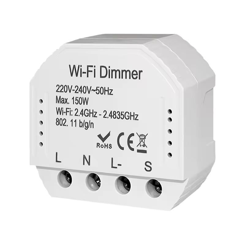 Модуль умный Tuya WiFi Dimmer одноканальный с изменением яркости 220V (25238330)