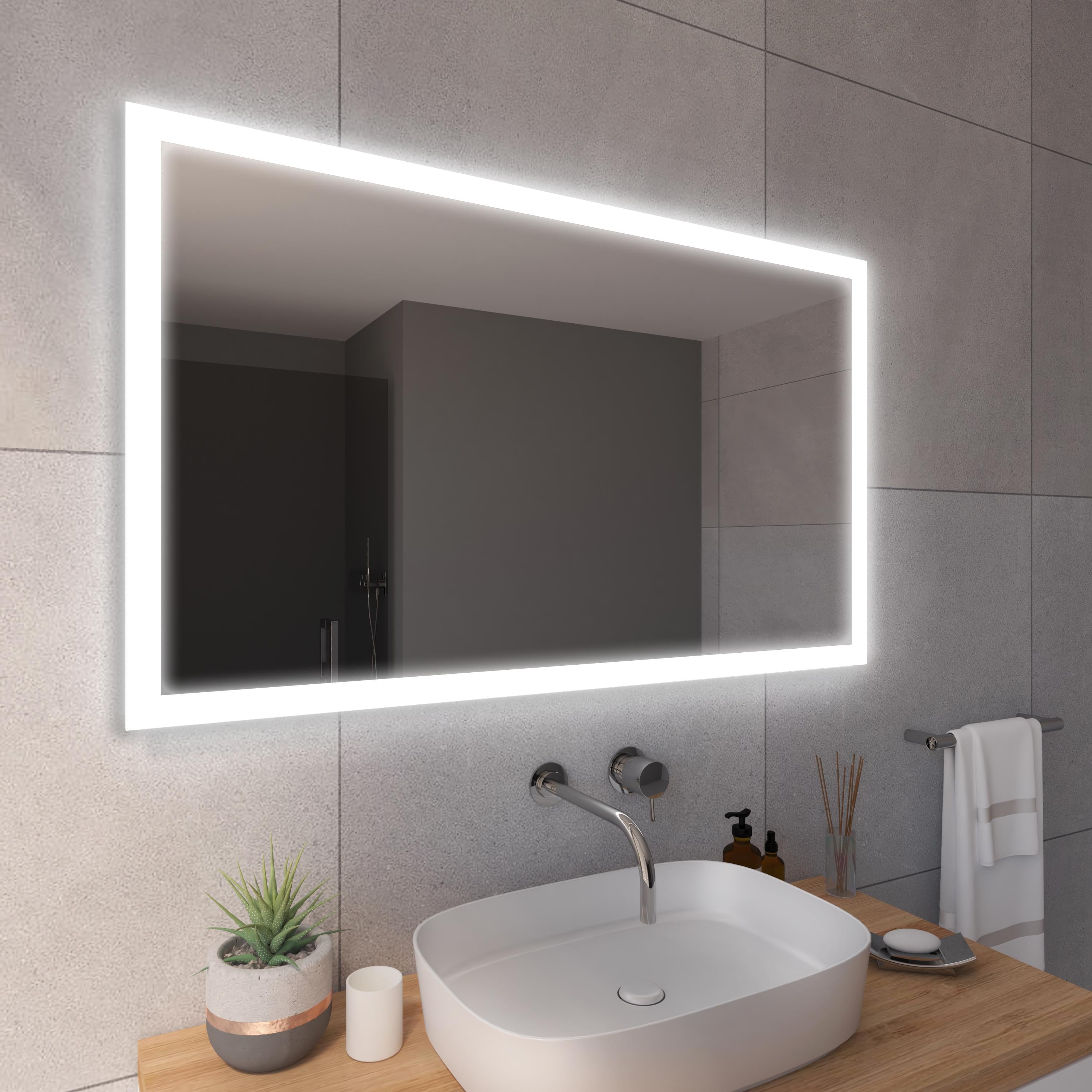 Зеркало Dim Dzerkal REDO с LED-подсветкой 80х60 см (9832)