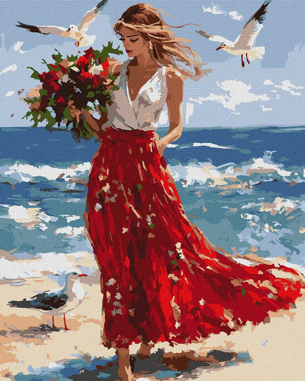 Картина за номерами Хвилі свободи 40х50 см (KHO8499)