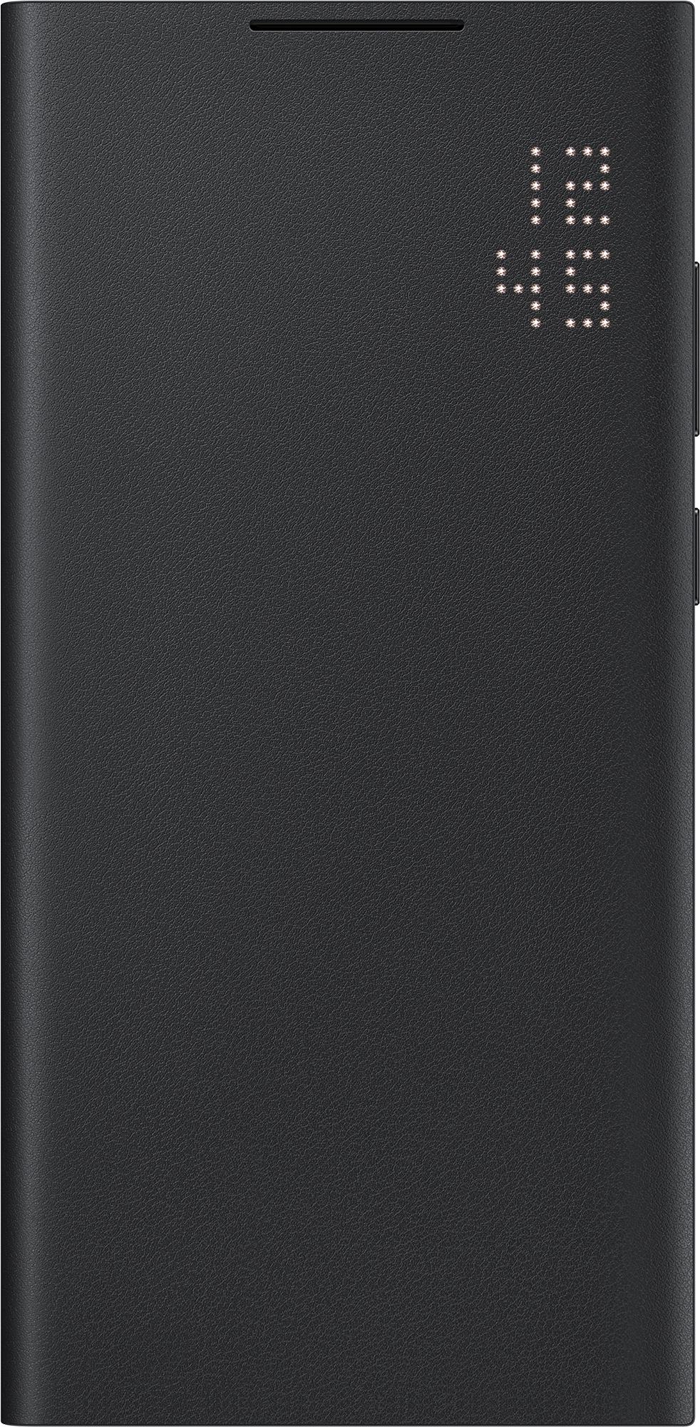 Чехол-книга Smart LED Wallet View Cover EF-NG998PBEGRU для Samsung Galaxy S22 Ultra (11345898)