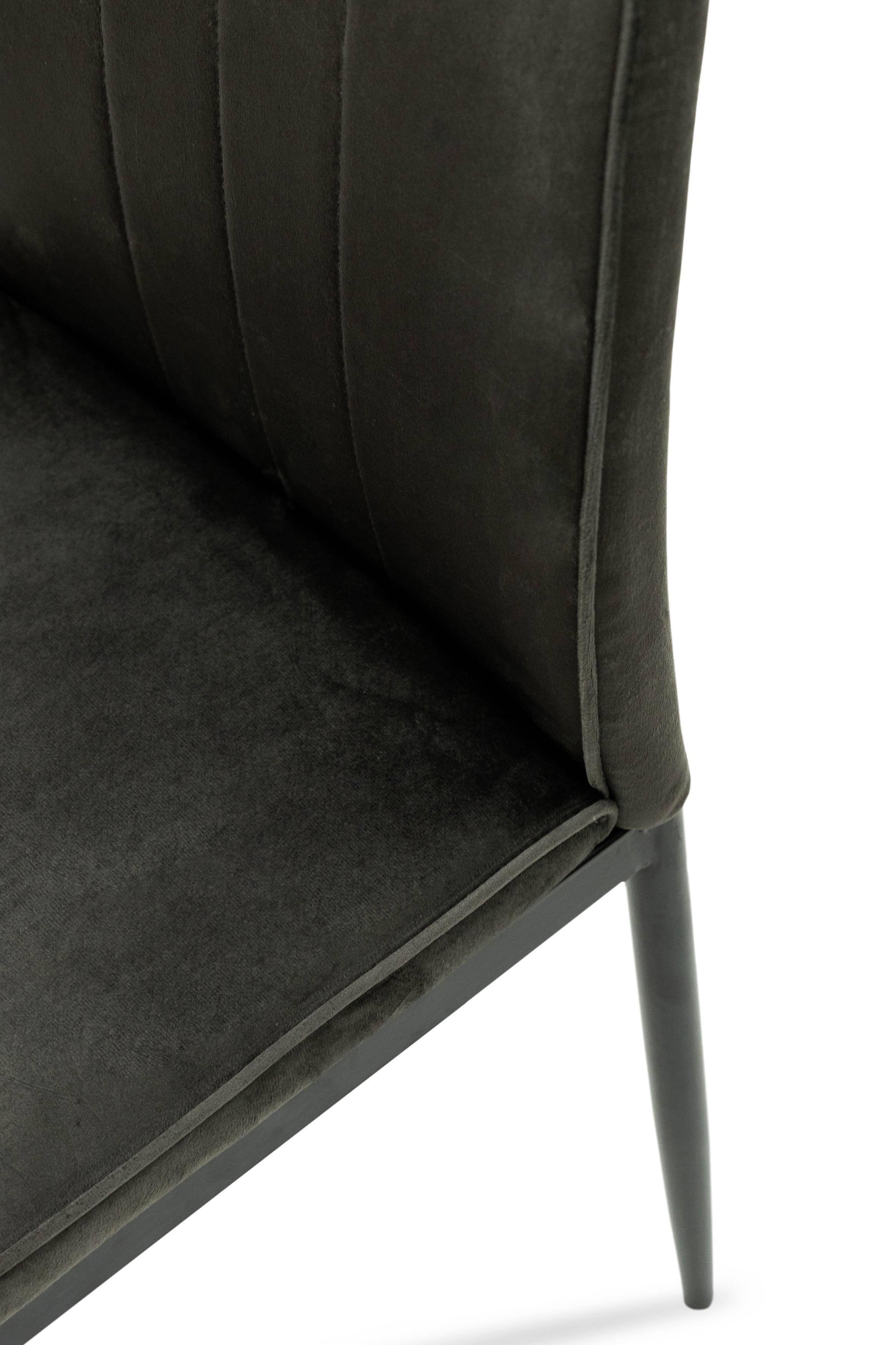 Стілець для кухні та вітальні ГРЕЙС Річь 410х970х400 мм Чорний/Графітовий (GAА0056270) - фото 7 Стілець для кухні та вітальні ГРЕЙС Річь 410х970х400 мм Чорний/Графітовий (GAА0056270) - фото 7