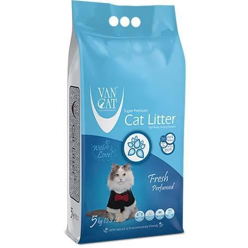 Наполнитель бентонитовый VanCat Fresh для туалета 5 кг Наполнитель бентонитовый VanCat Fresh для туалета 5 кг