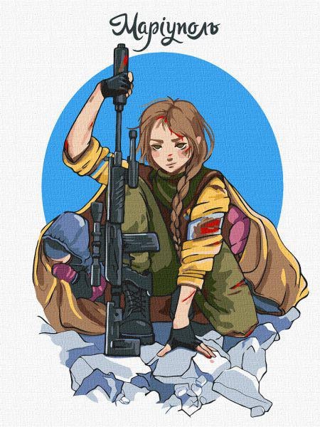 Картина по номерам Идейка Мариуполь 30x40 см (KHO4882)