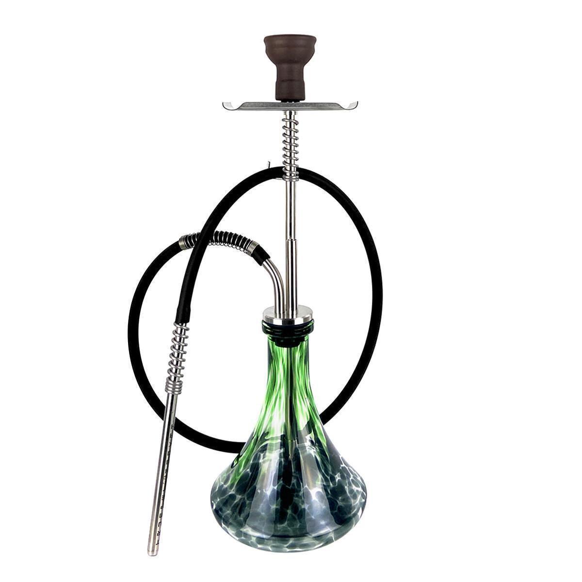 Кальян Hookah Trumpet Silver колба Craft XL Green