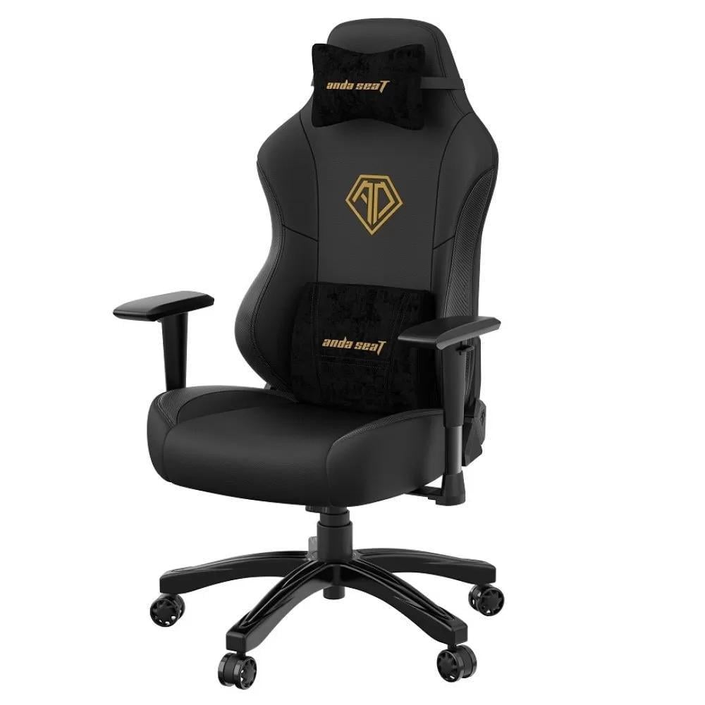 Кресло игровое Anda seat phantom 3 L Black/Gold (701334) Кресло игровое Anda seat phantom 3 L Black/Gold (701334)