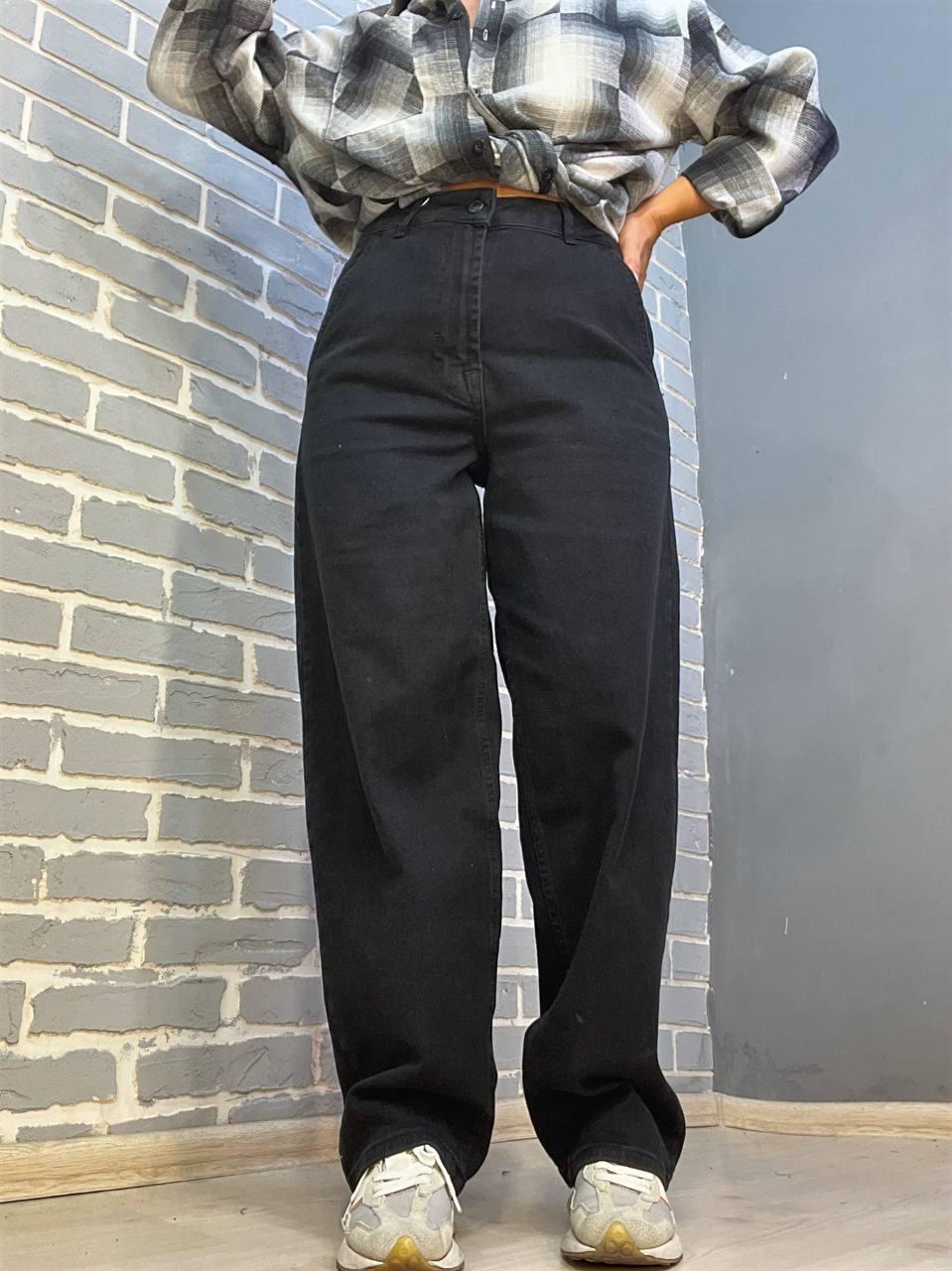 Джинси жіночі ITS Basic 3419 Skater jeans косі кишені стрейчеві скейтери банани р. 38 Чорний (2686) - фото 5 Джинси жіночі ITS Basic 3419 Skater jeans косі кишені стрейчеві скейтери банани р. 38 Чорний (2686) - фото 5