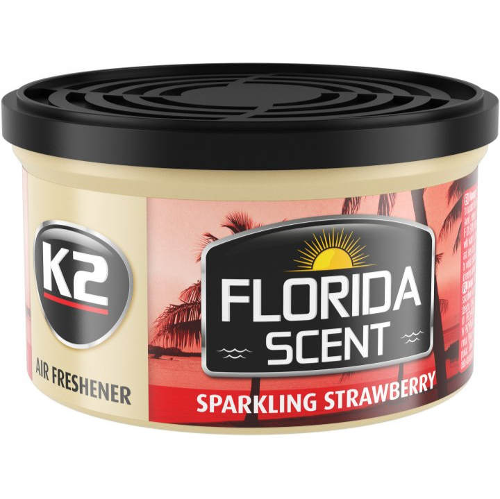 Ароматизатор-консерва сухой K2 Florida Scent Sparkling Strawberry 42 г (K20440)