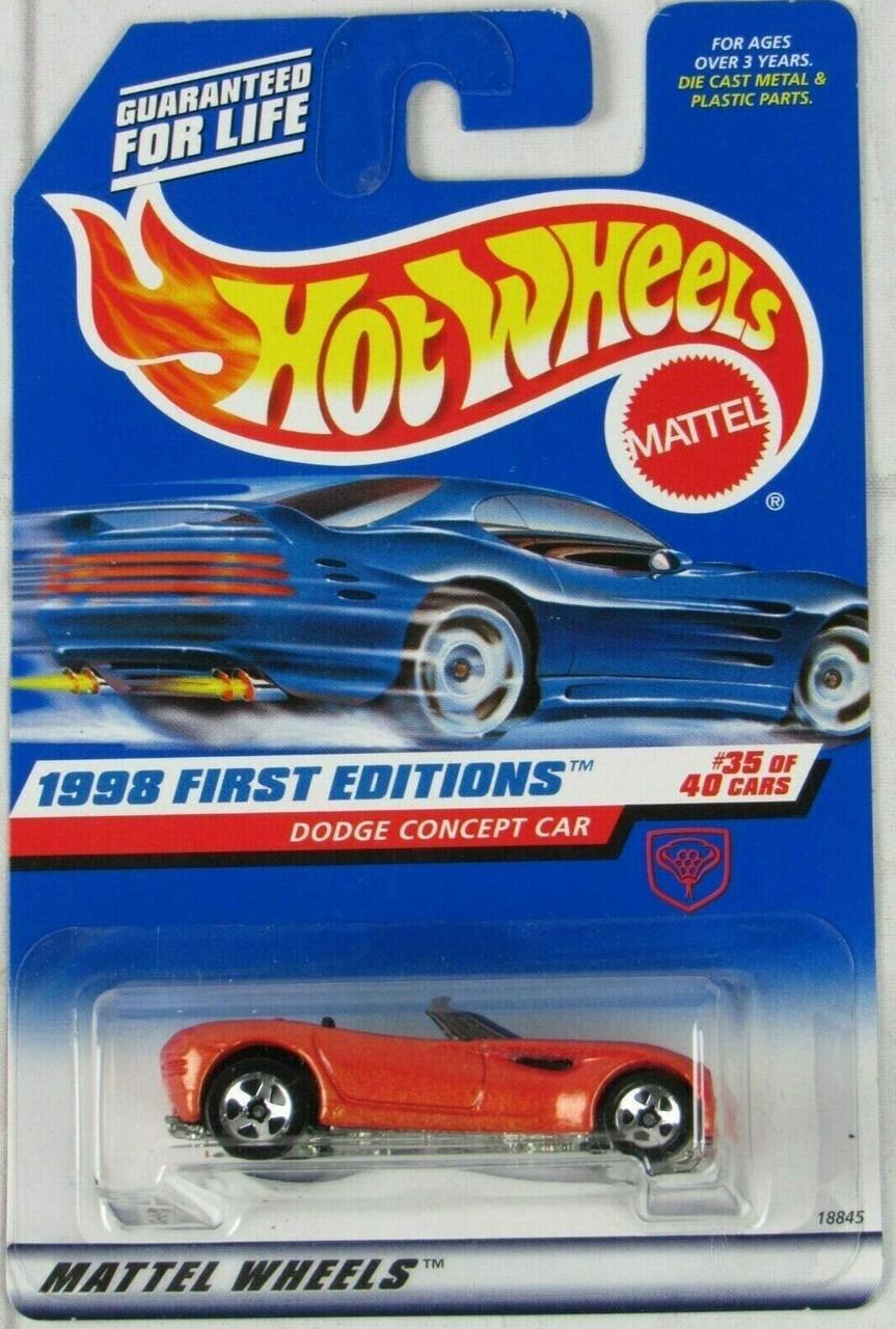 Игрушечная машинка Hot Wheels Dodge Concept Car Copperhead 1998 First Editions №672 (18845)