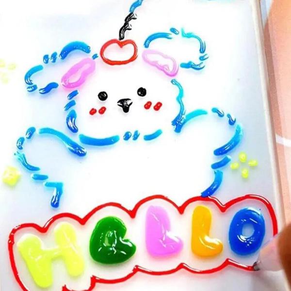 Набор ручек с эффектом 3D 12 шт. M00372 (17664314) - фото 4 Набор ручек с эффектом 3D 12 шт. M00372 (17664314) - фото 4