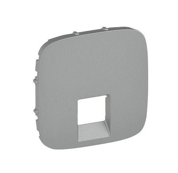 Панель лицевая Legrand Valena Allure 50х50 мм Алюминиевый (755417)