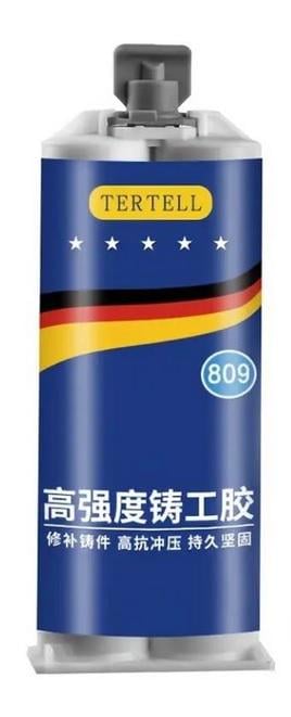Клей для холодного зварювання металу TERTELL двокомпонентний з дозатором 100 мл (kl-100)