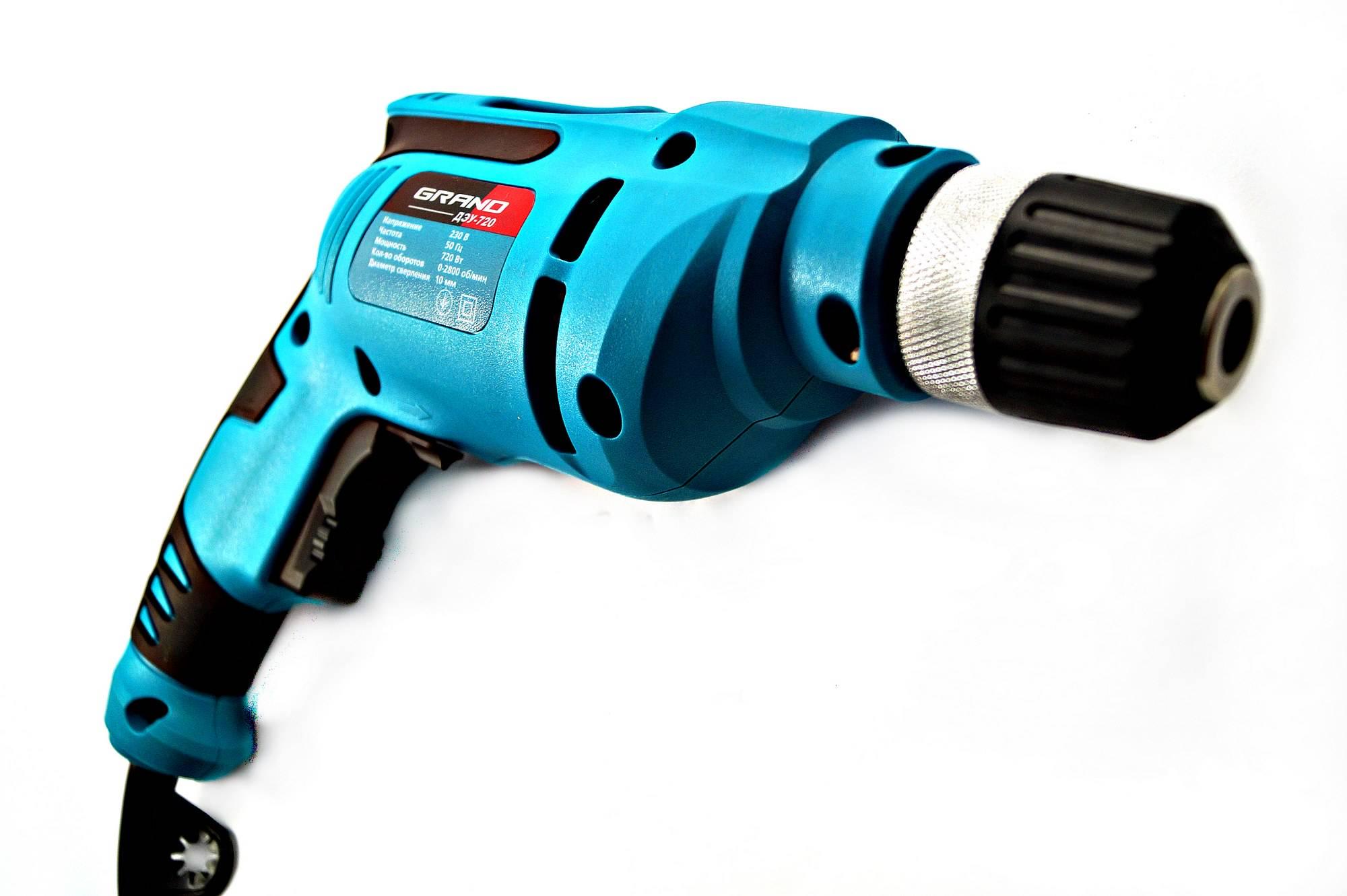 Дрель Grand ДЭ-720 - фото 4
