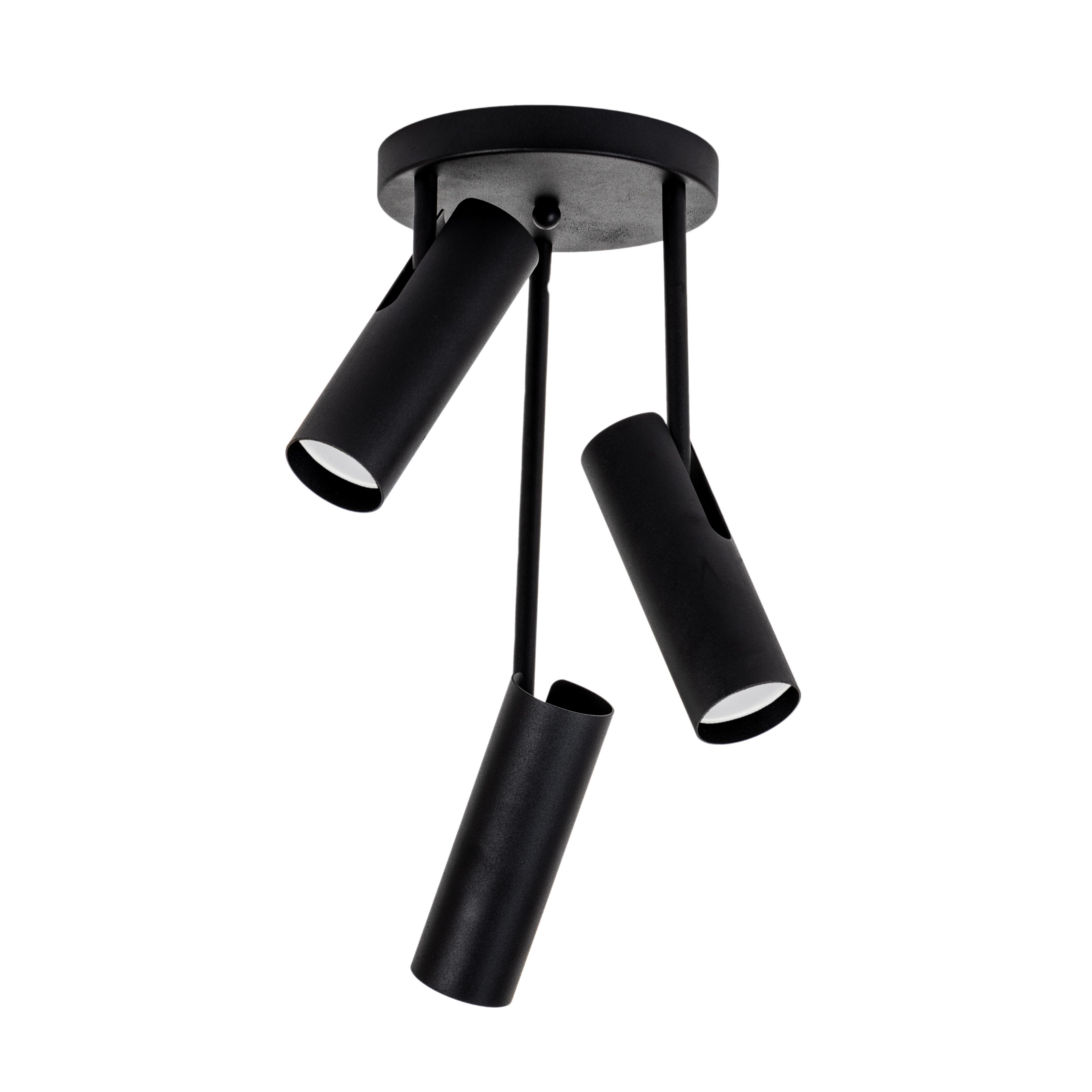 Светильник потолочный Атмолайт Tukan GU10 СDL250440-3 Черный