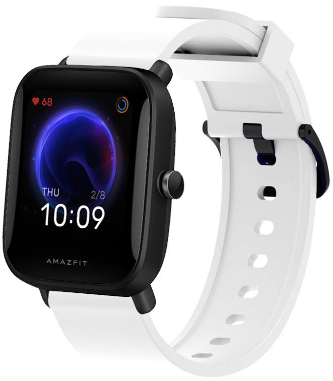 Ремешок силиконовый Like для Amazfit Bip U White (18381) - фото 1 Ремешок силиконовый Like для Amazfit Bip U White (18381) - фото 1