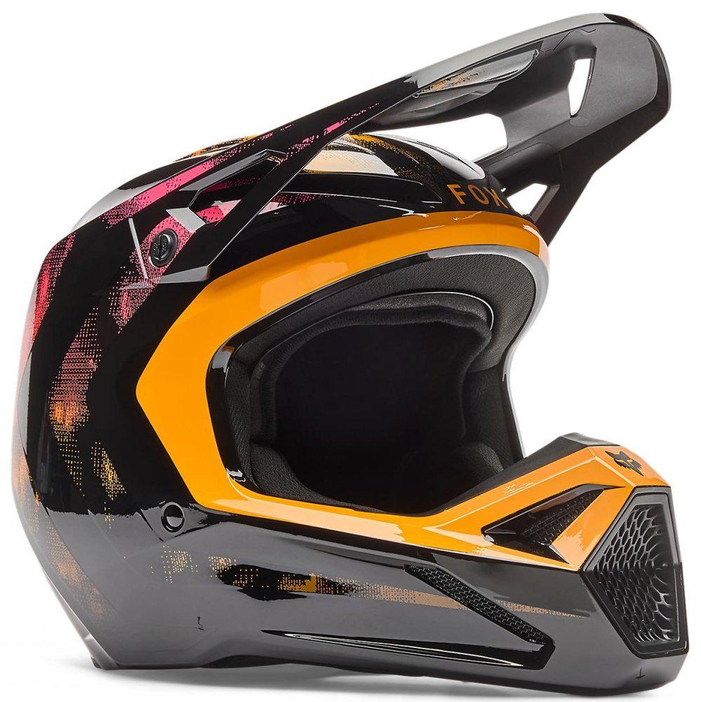 Мотошлем Fox V1 Helmet KAIROS L Tangerine (50529)